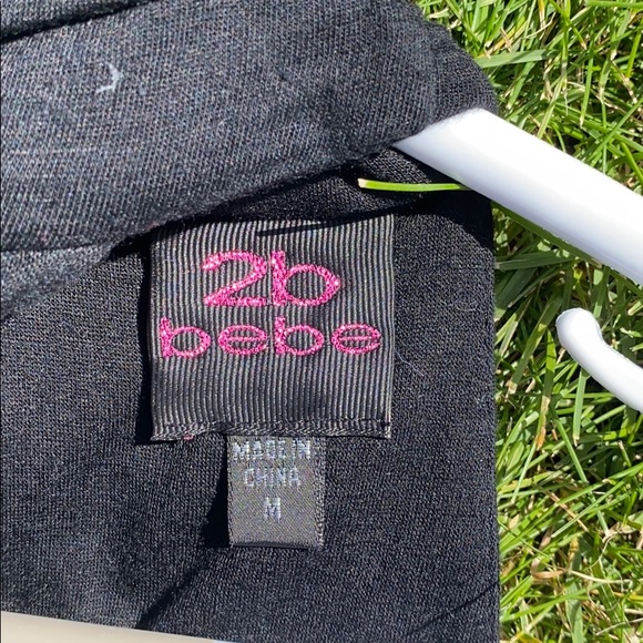 Black high neck BEBE dress - Picture 6 of 8